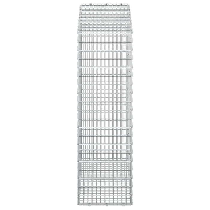 Gabion cu fir de 3,5 mm și plasă de 5x2,5 cm 100x30x100 cm WALTI