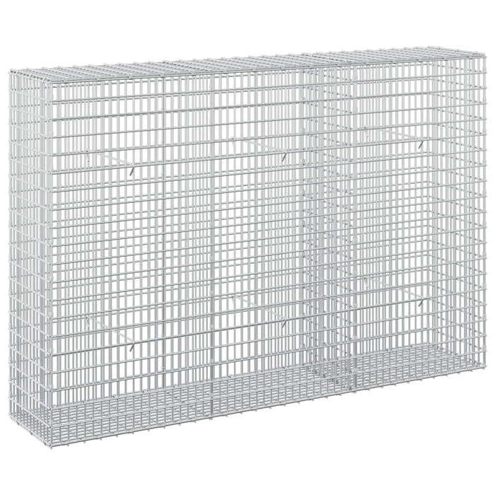Gabion cu fir de 3,5 mm și plasă de 5x2,5 cm 150x30x100 cm WALTI