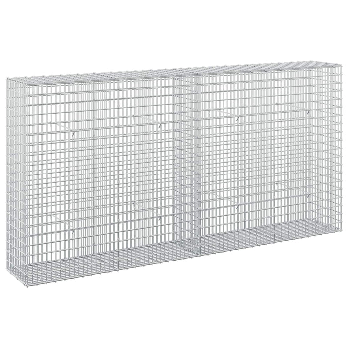 Gabion cu fir de 3,5 mm și plasă de 5x2,5 cm 200x30x100 cm WALTI