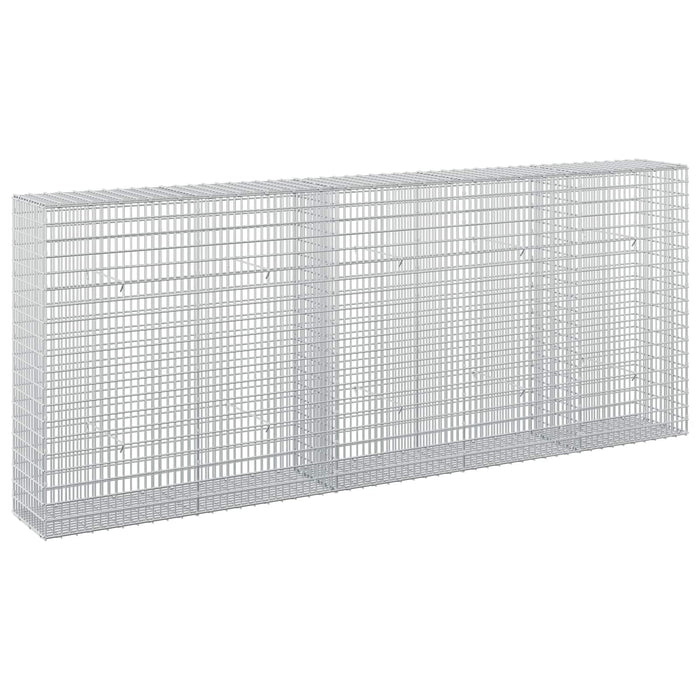 Gabion cu fir de 3,5 mm și plasă de 5x2,5 cm 250x30x100 cm WALTI