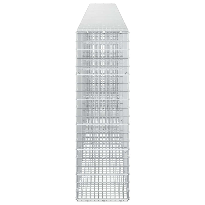 Gabion cu fir de 3,5 mm și plasă de 5x2,5 cm 450x30x100 cm WALTI