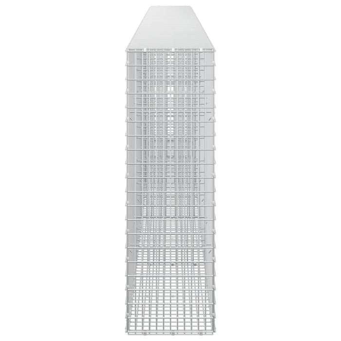 Gabion cu fir de 3,5 mm și plasă de 5x2,5 cm 500x30x100 cm WALTI
