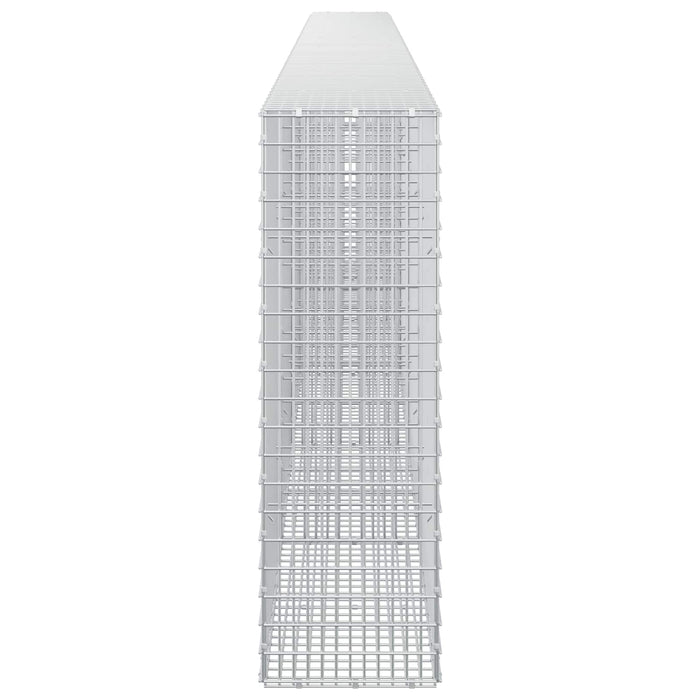 Gabion cu fir de 3,5 mm și plasă de 5x2,5 cm 550x30x100 cm WALTI