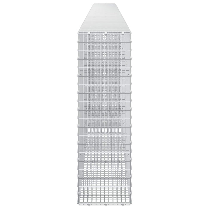 Gabion cu fir de 3,5 mm și plasă de 5x2,5 cm 600x30x100 cm - WALTI WALTI