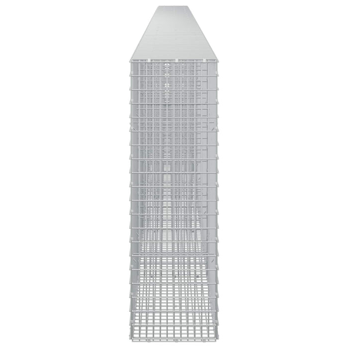 Gabion cu fir de 3,5 mm și plasă de 5x2,5 cm 900x30x100 cm WALTI