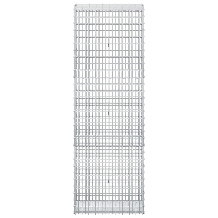 Gabion cu fir de 3,5 mm și plasă de 5x2,5 cm 50x30x150 cm - WALTI WALTI