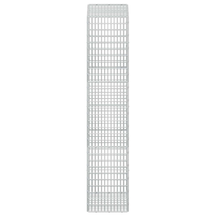 Gabion cu fir de 3,5 mm și plasă de 5x2,5 cm 50x30x150 cm - WALTI WALTI