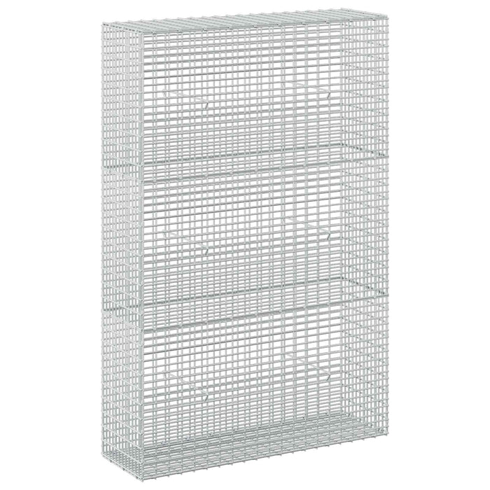 Gabion cu fir de 3,5 mm și plasă de 5x2,5 cm 100x30x150 cm - WALTI WALTI