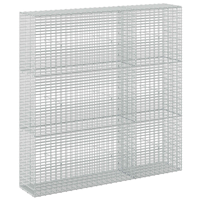 Gabion cu fir de 3,5 mm și plasă de 5x2,5 cm 150x30x150 cm WALTI