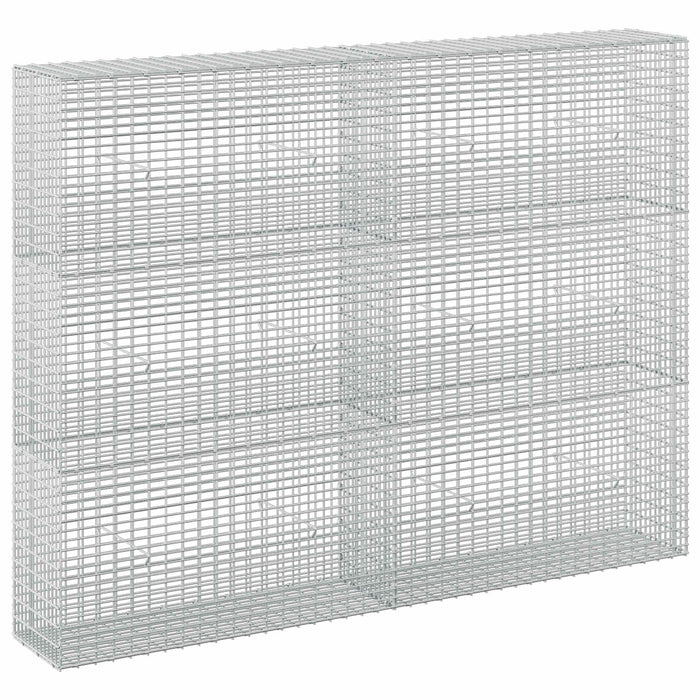Gabion cu fir de 3,5 mm și plasă de 5x2,5 cm 200x30x150 cm - WALTI WALTI