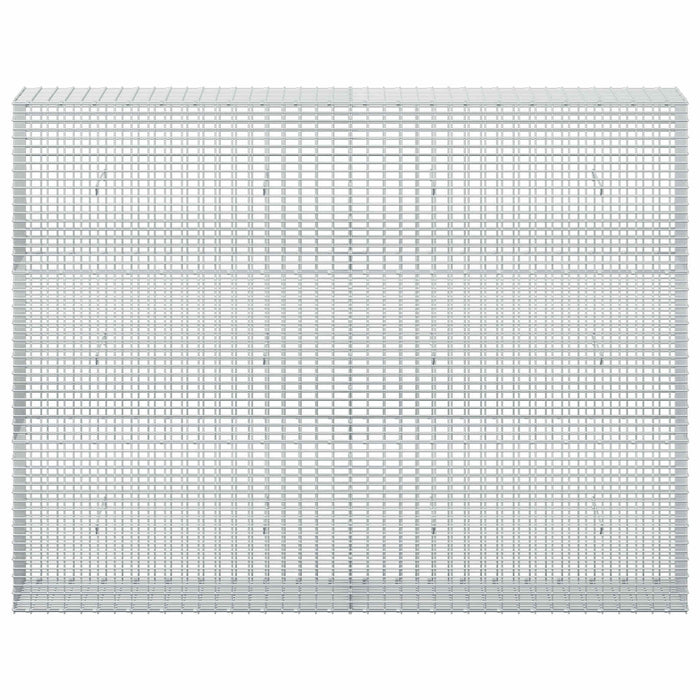 Gabion cu fir de 3,5 mm și plasă de 5x2,5 cm 200x30x150 cm - WALTI WALTI