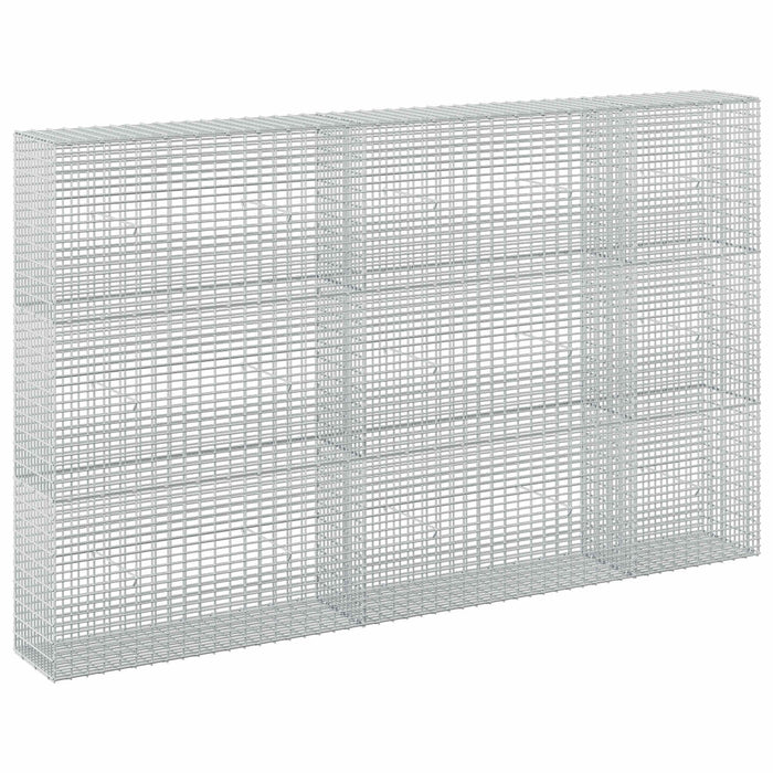 Gabion cu fir de 3,5 mm și plasă de 5x2,5 cm 250x30x150 cm WALTI