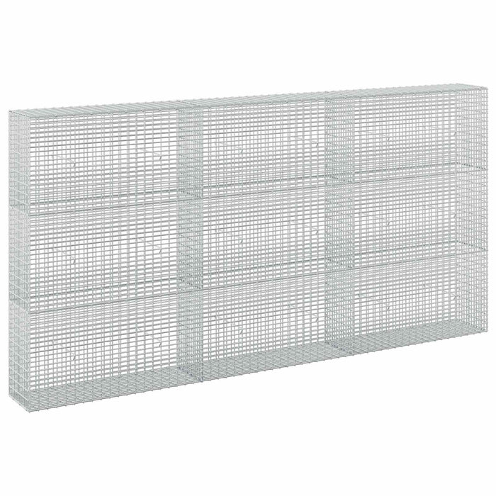 Gabion cu fir de 3,5 mm și plasă de 5x2,5 cm 300x30x150 cm WALTI