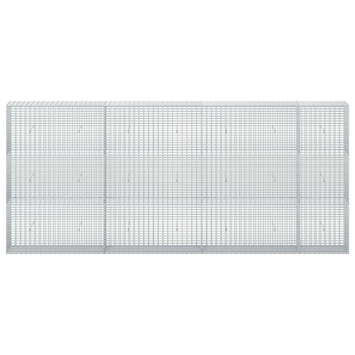Gabion cu fir de 3,5 mm și plasă de 5x2,5 cm 350x30x150 cm WALTI