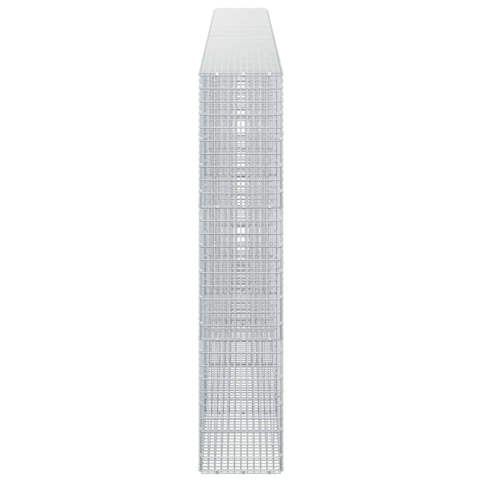 Gabion cu fir de 3,5 mm și plasă de 5x2,5 cm 500x30x150 cm WALTI