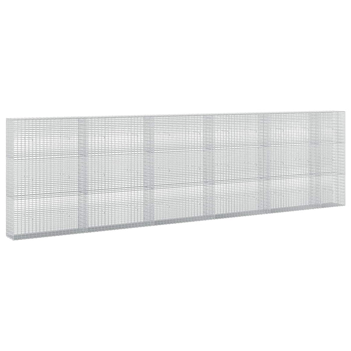 Gabion cu fir de 3,5 mm și plasă de 5x2,5 cm 550x30x150 cm WALTI