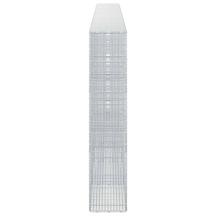 Gabion cu fir de 3,5 mm și plasă de 5x2,5 cm 550x30x150 cm WALTI