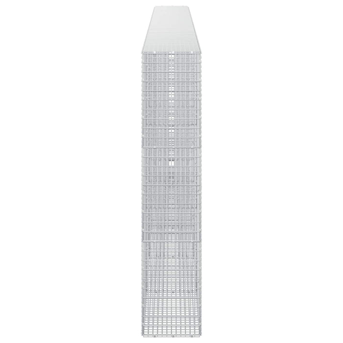Gabion cu fir de 3,5 mm și plasă de 5x2,5 cm 600x30x150 cm WALTI