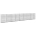 Gabion cu fir de 3,5 mm și plasă de 5x2,5 cm 850x30x150 cm - WALTI WALTI