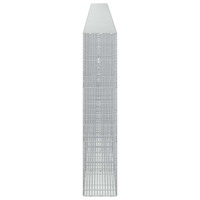 Gabion cu fir de 3,5 mm și plasă de 5x2,5 cm 850x30x150 cm - WALTI WALTI