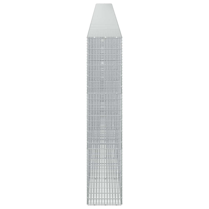 Gabion cu fir de 3,5 mm și plasă de 5x2,5 cm 950x30x150 cm WALTI