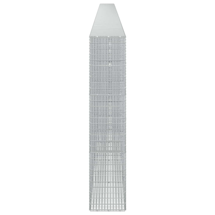 Gabion cu fir de 3,5 mm și plasă de 5x2,5 cm 1100x30x150 cm WALTI