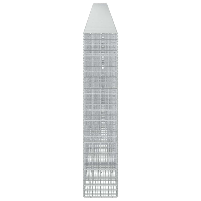 Gabion cu fir de 3,5 mm și plasă de 5x2,5 cm 1150x30x150 cm WALTI
