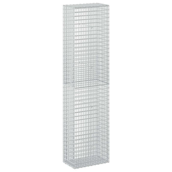 Gabion cu fir de 3,5 mm și plasă de 5x2,5 cm 50x30x200 cm - WALTI WALTI