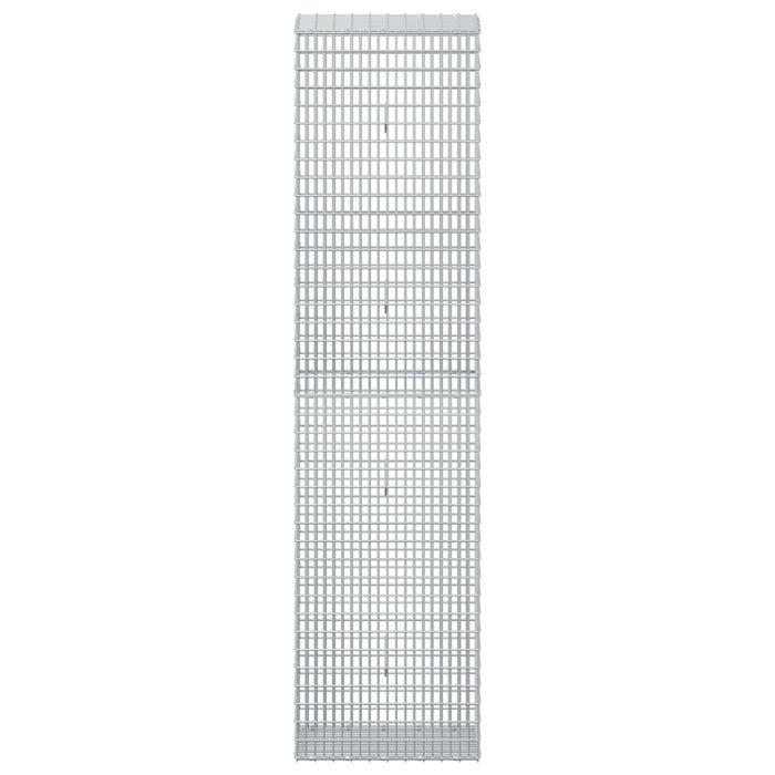 Gabion cu fir de 3,5 mm și plasă de 5x2,5 cm 50x30x200 cm - WALTI WALTI