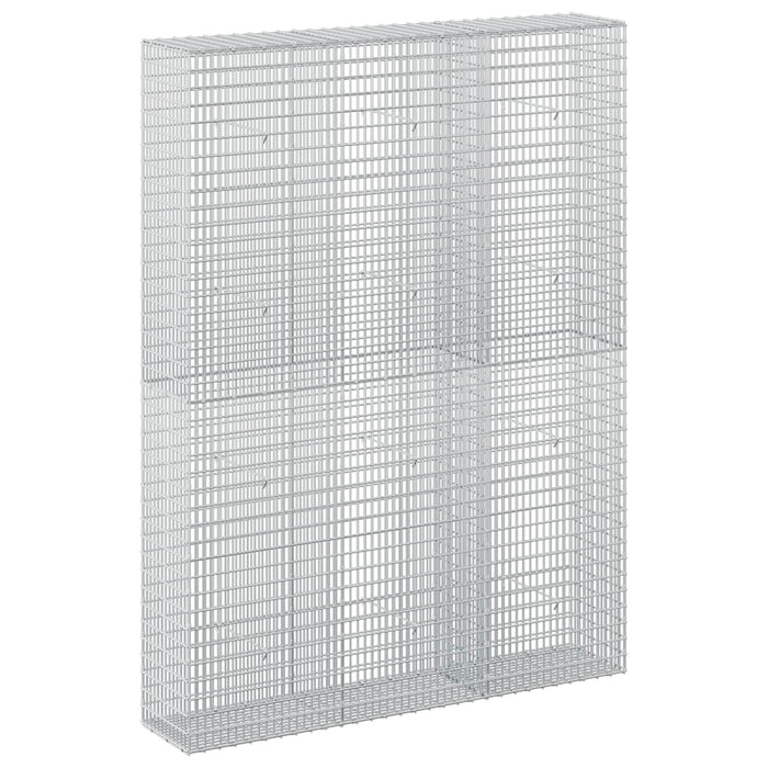 Gabion cu fir de 3,5 mm și plasă de 5x2,5 cm 150x30x200 cm WALTI