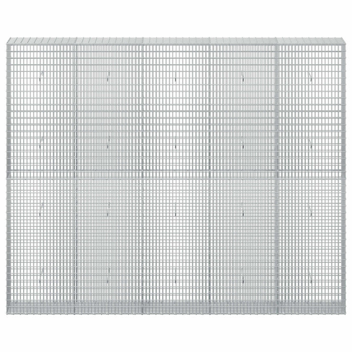 Gabion cu fir de 3,5 mm și plasă de 5x2,5 cm 250x30x200 cm WALTI