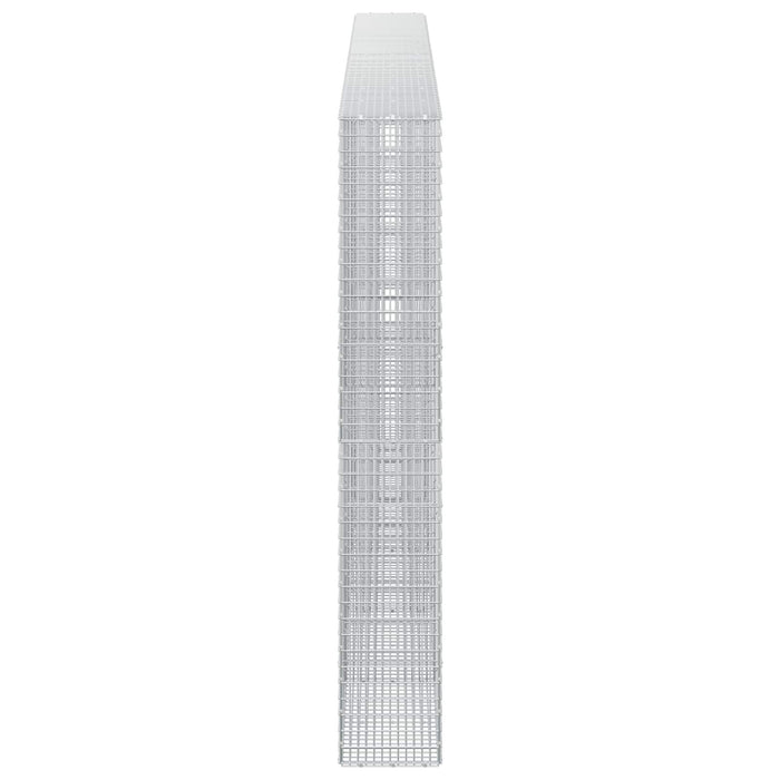 Gabion cu fir de 3,5 mm și plasă de 5x2,5 cm 500x30x200 cm - WALTI WALTI