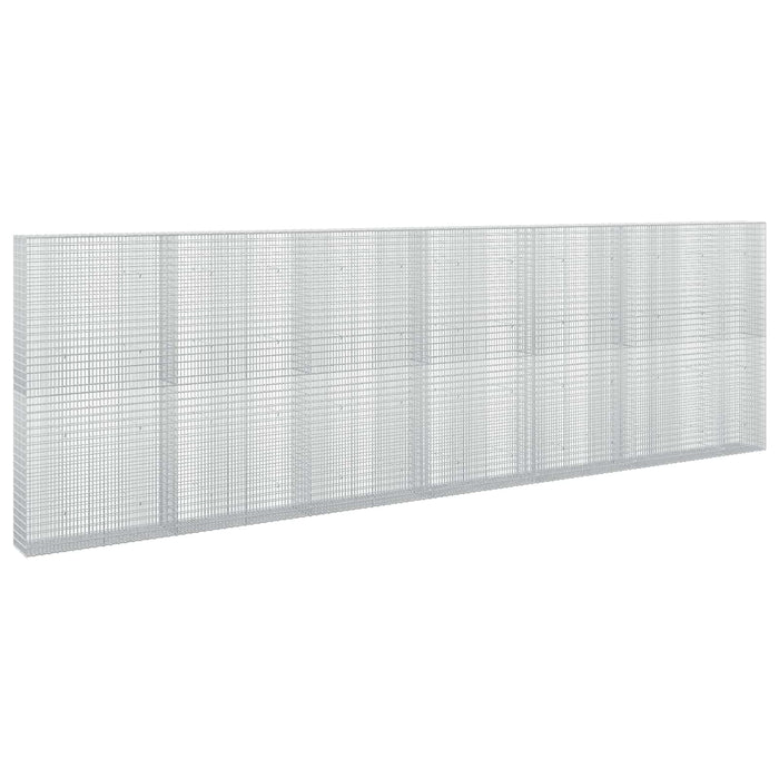 Gabion cu fir de 3,5 mm și plasă de 5x2,5 cm 650x30x200 cm WALTI