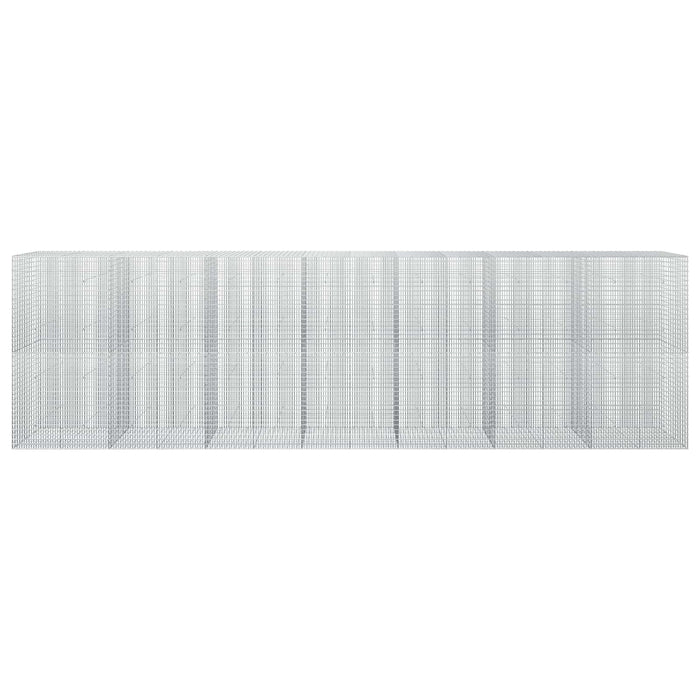 Gabion cu fir de 3,5 mm și plasă de 5x2,5 cm 700x30x200 cm WALTI