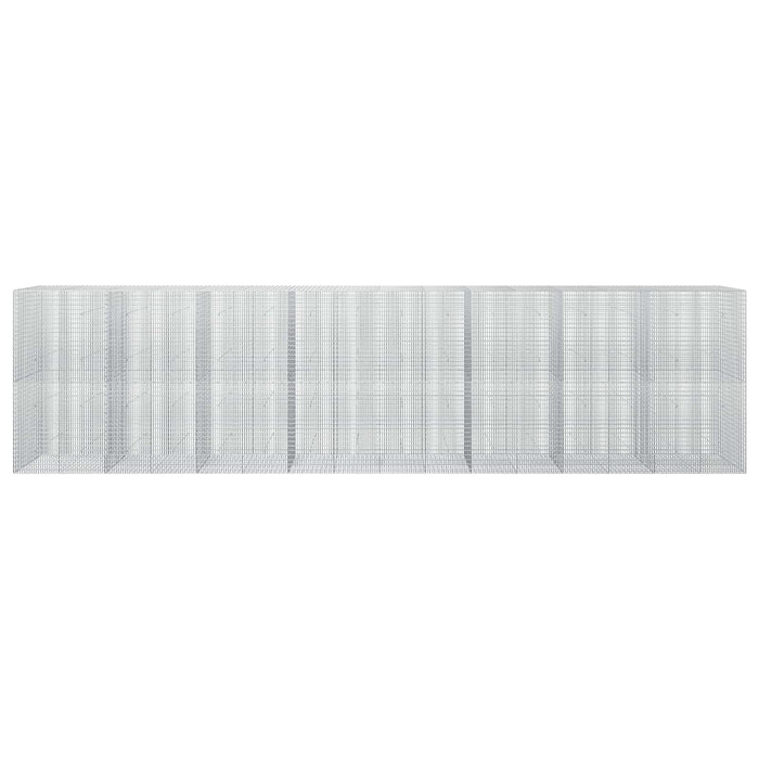 Gabion cu fir de 3,5 mm și plasă de 5x2,5 cm 800x30x200 cm WALTI