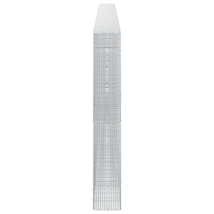 Gabion cu fir de 3,5 mm și plasă de 5x2,5 cm 800x30x200 cm WALTI