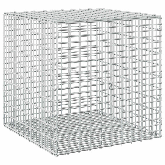 Gabion cu fir de 3,5 mm și plasă de 5x2,5 cm 50x50x50 cm WALTI