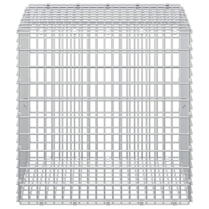 Gabion cu fir de 3,5 mm și plasă de 5x2,5 cm 50x50x50 cm WALTI