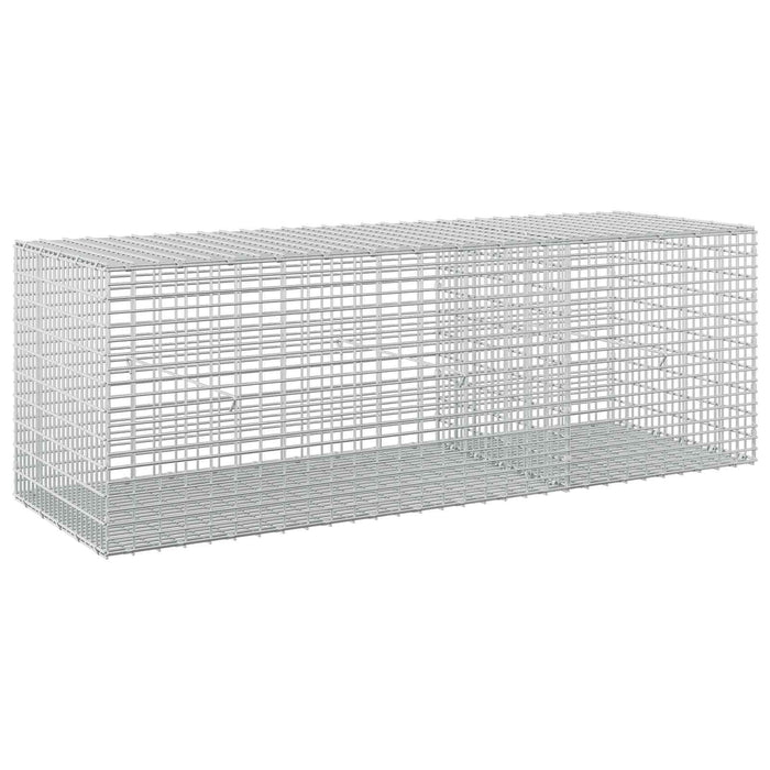 Gabion cu fir de 3,5 mm și plasă de 5x2,5 cm 150x50x50 cm WALTI