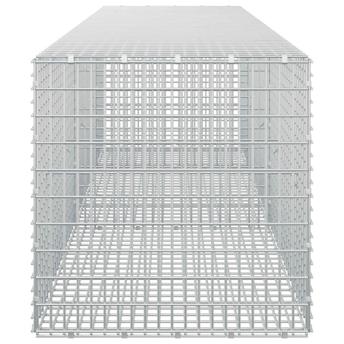 Gabion cu fir de 3,5 mm și plasă de 5x2,5 cm 250x50x50 cm WALTI