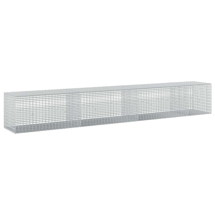Gabion cu fir de 3,5 mm și plasă de 5x2,5 cm 350x50x50 cm WALTI