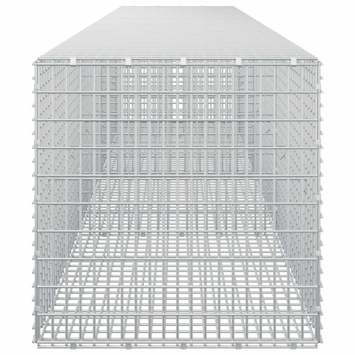 Gabion cu fir de 3,5 mm și plasă de 5x2,5 cm 350x50x50 cm WALTI