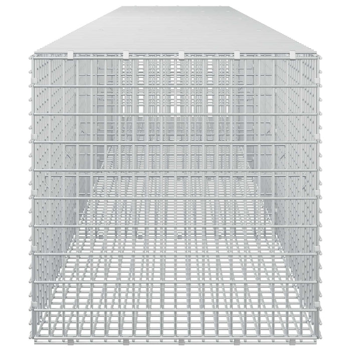 Gabion cu fir de 3,5 mm și plasă de 5x2,5 cm 400x50x50 cm WALTI