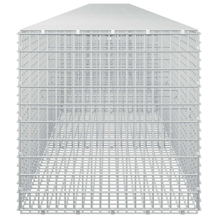 Gabion cu fir de 3,5 mm și plasă de 5x2,5 cm 800x50x50 cm WALTI