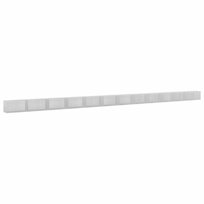 Gabion cu fir de 3,5 mm și plasă de 5x2,5 cm 1200x50x50 cm WALTI