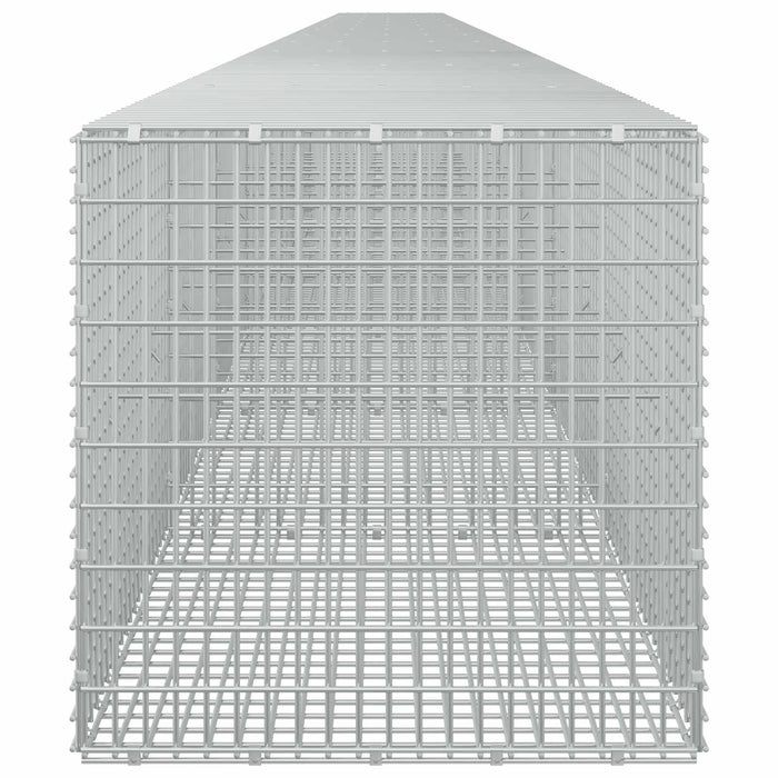 Gabion cu fir de 3,5 mm și plasă de 5x2,5 cm 1200x50x50 cm WALTI