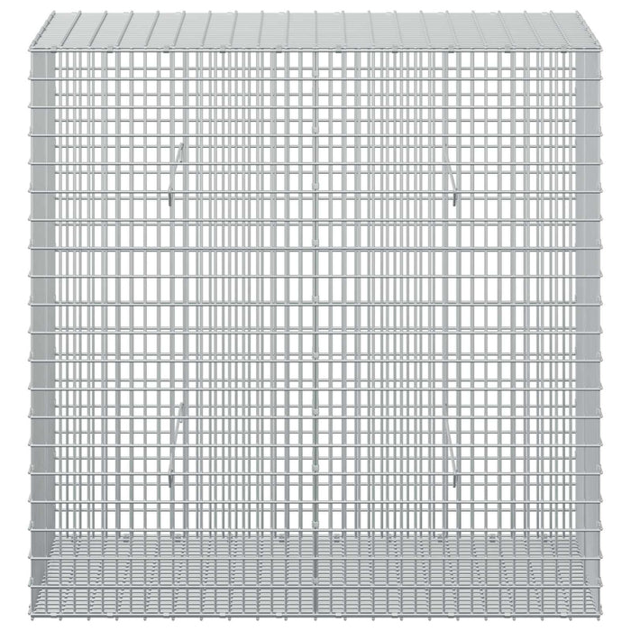 Gabion cu fir de 3,5 mm și plasă de 5x2,5 cm 100x50x100 cm WALTI