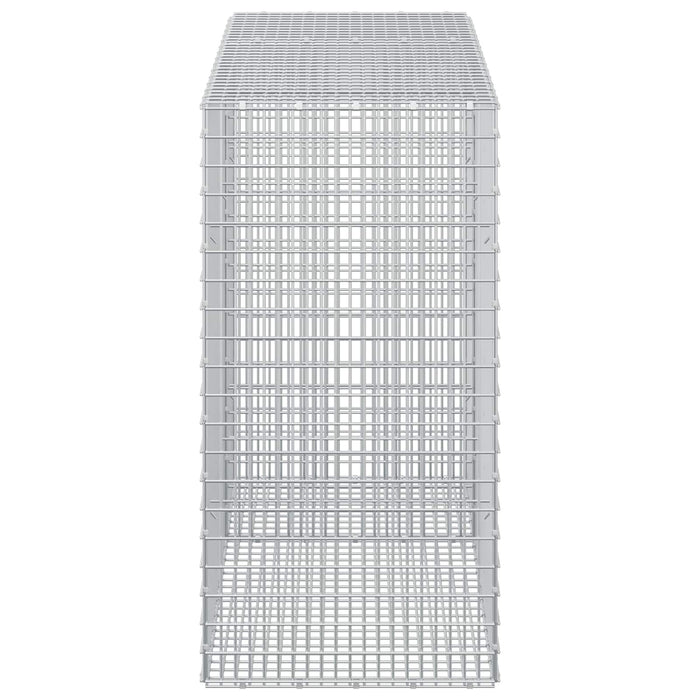 Gabion cu fir de 3,5 mm și plasă de 5x2,5 cm 150x50x100 cm - WALTI WALTI