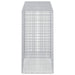Gabion cu fir de 3,5 mm și plasă de 5x2,5 cm 150x50x100 cm - WALTI WALTI