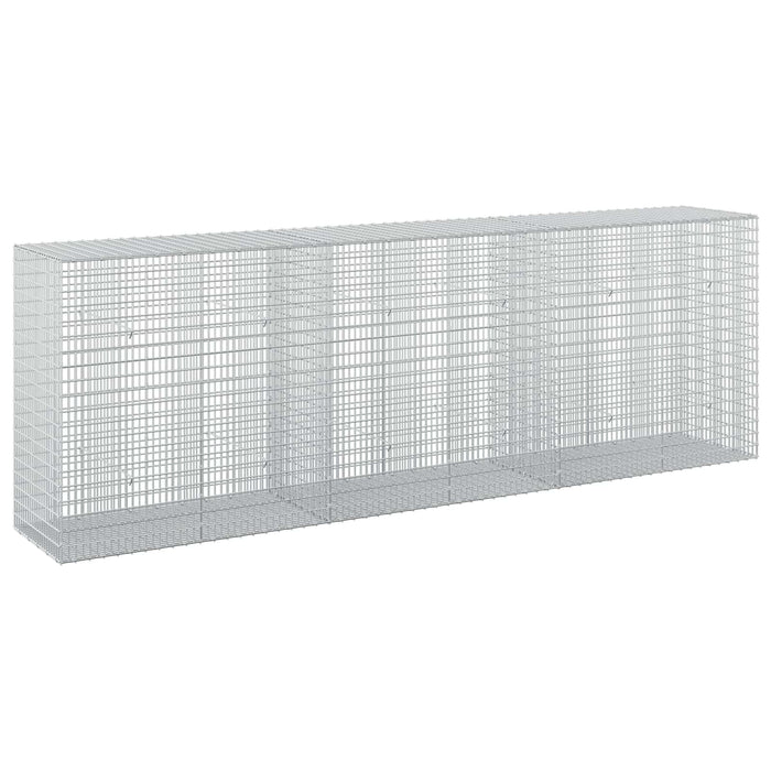 Gabion cu fir de 3,5 mm și plasă de 5x2,5 cm 300x50x100 cm WALTI